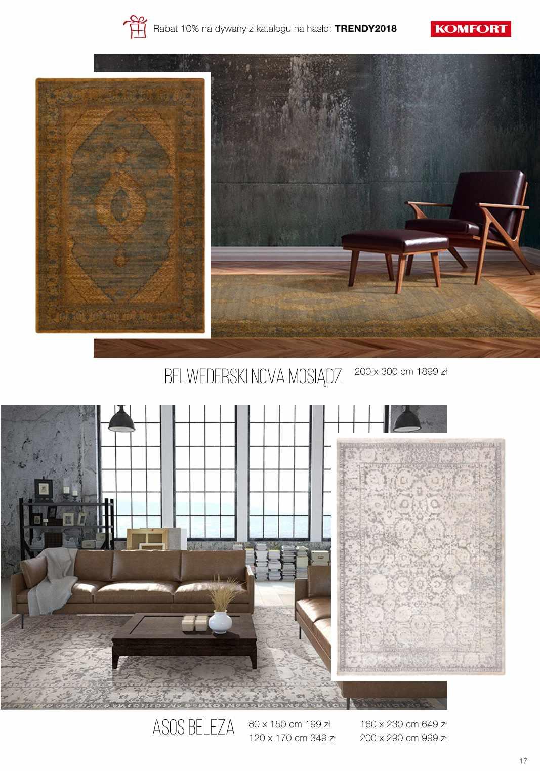 Gazetka promocyjna KOMFORT str. 17